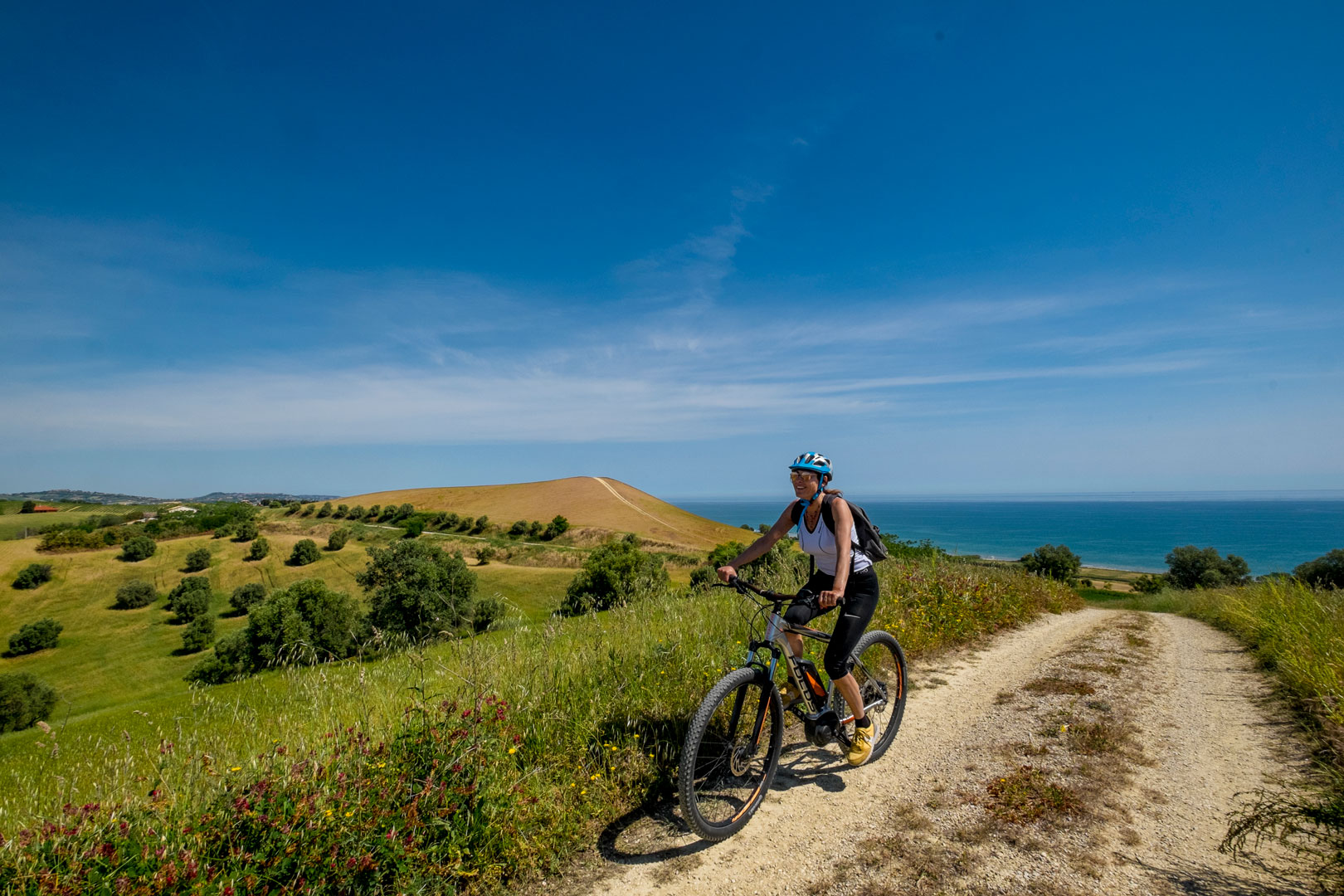 In E-Bike nella Riserva naturale del Borsacchio