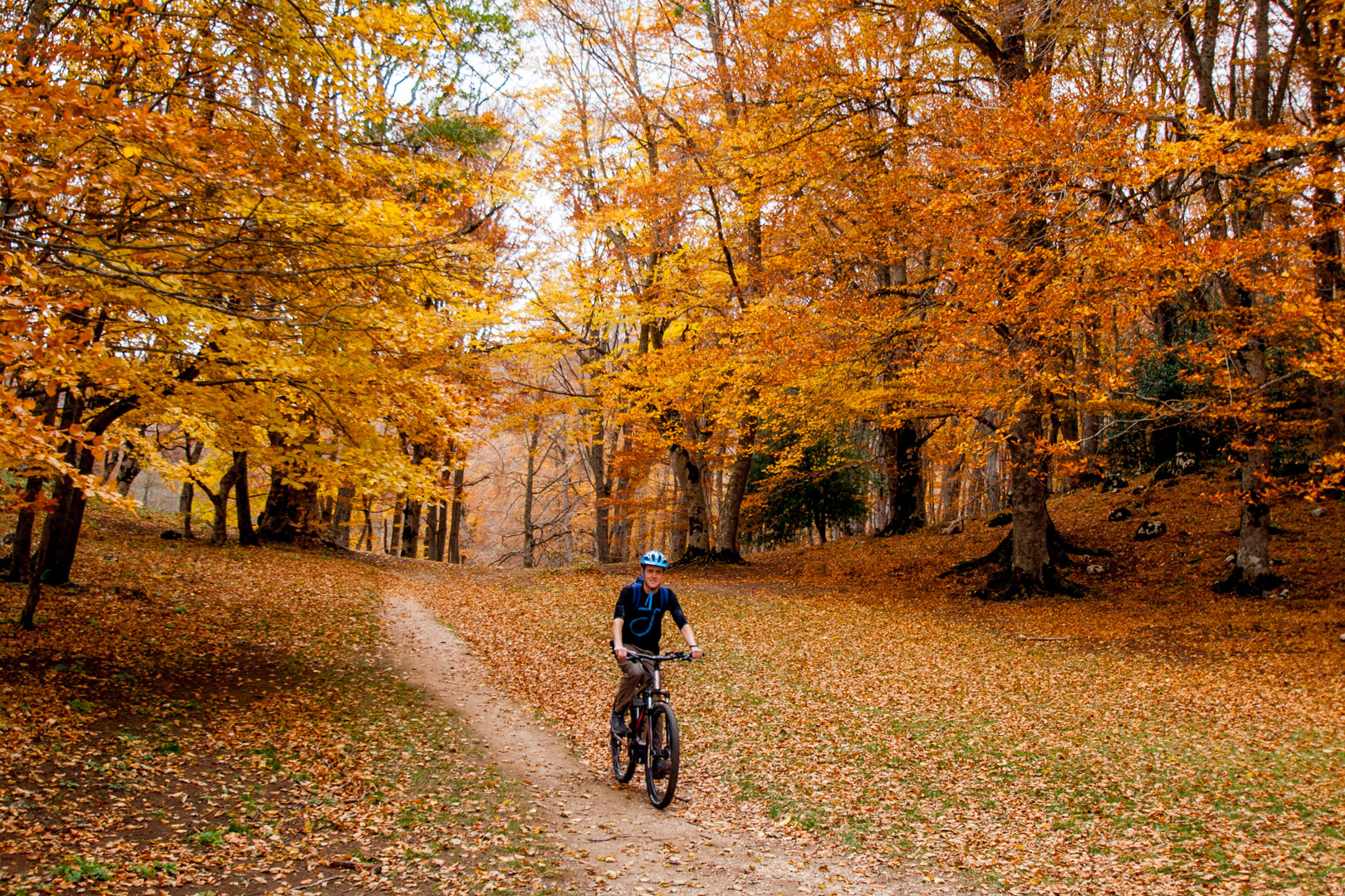 In E-Bike nel Bosco di Sant’Antonio e al Borgo di  Pescocostanzo