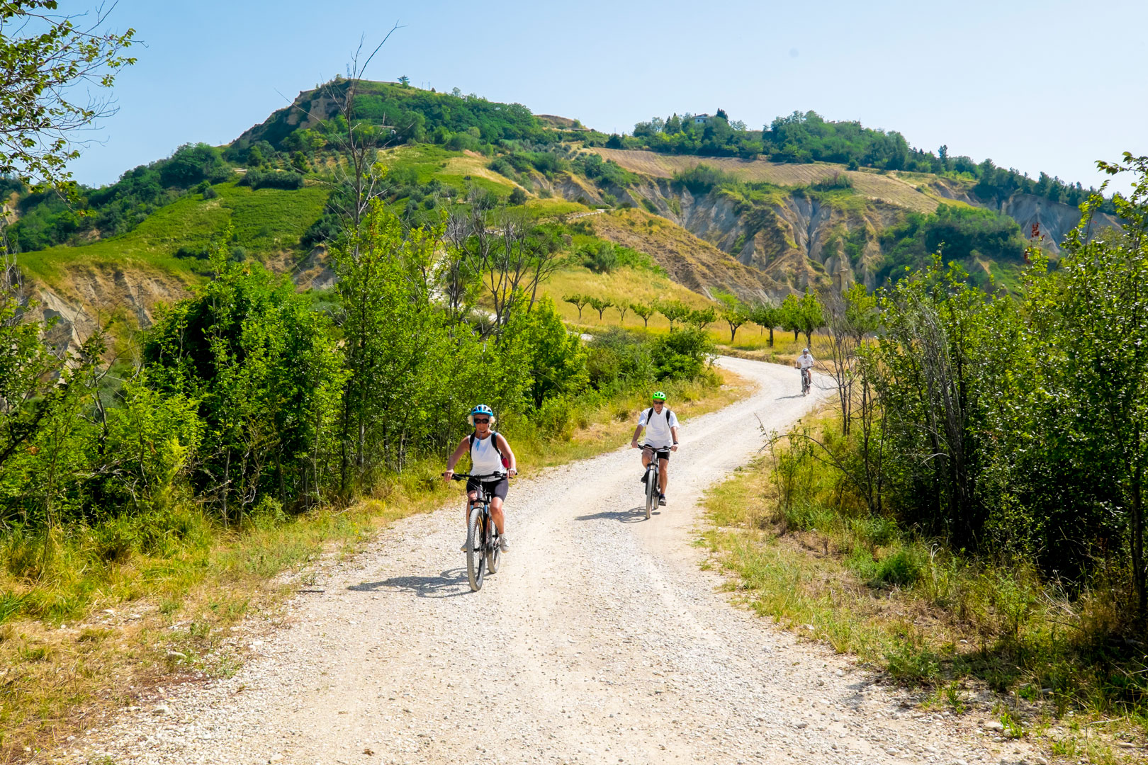 In E-Bike all'Oasi WWF dei Calanchi di Atri