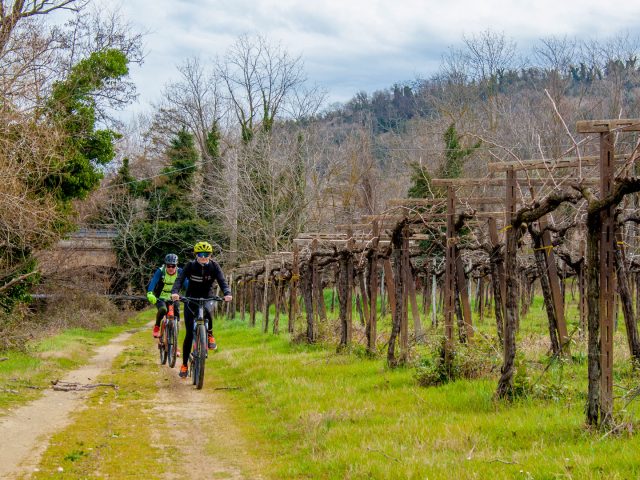In E-Bike nella Fondo Valle del Foro