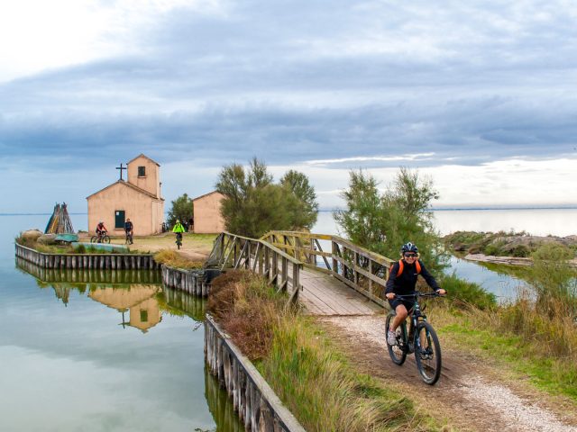 In E-Bike nelle Valli del Comacchio